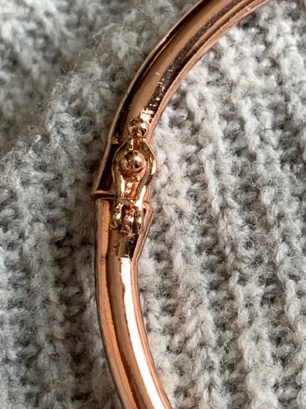 Kate Spade New York Rose Gold Star Charm Bangle Bracelet - Picture 6 of 7